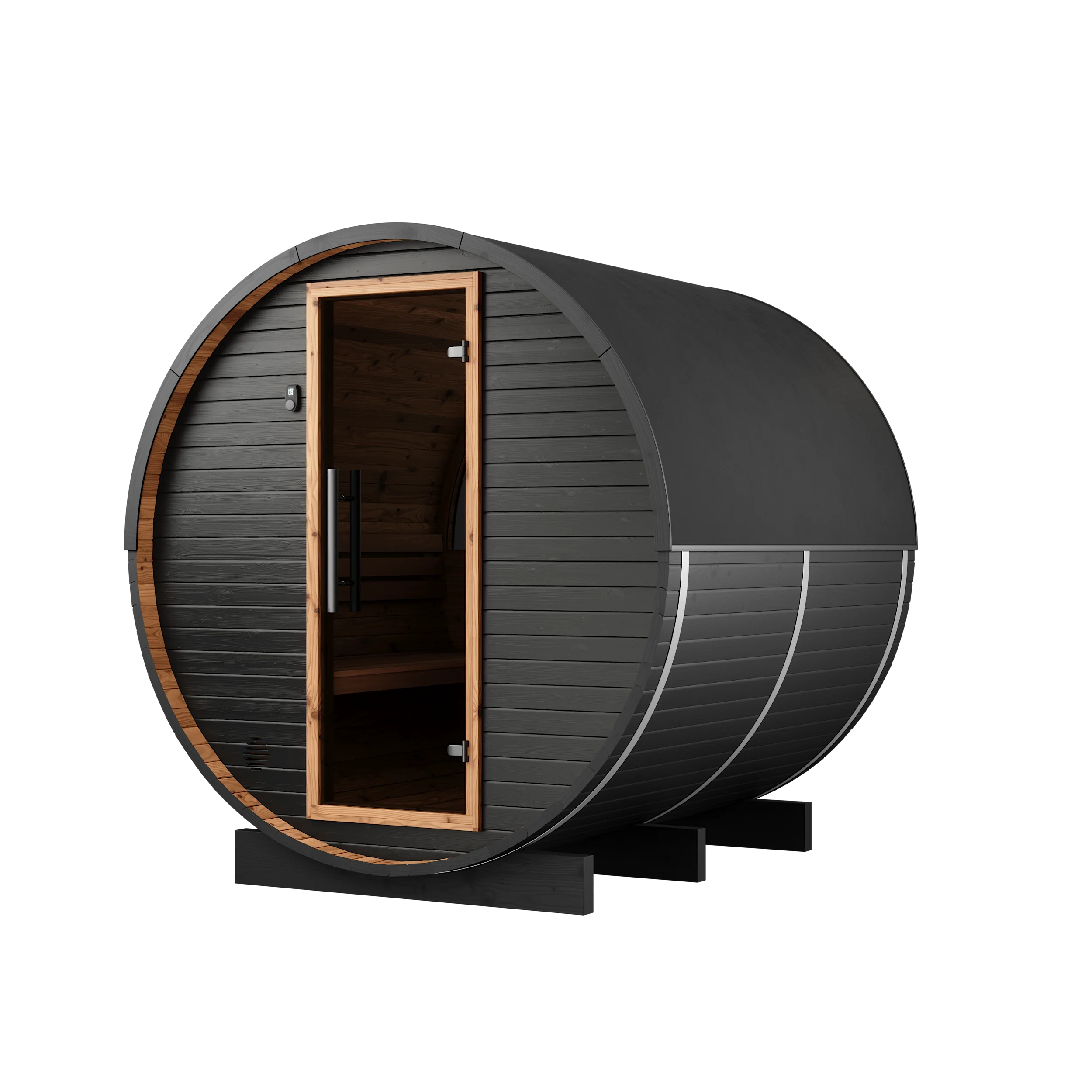 6 Person Barrel Sauna Kit - Thermory No. 62 & 63 - Image 12