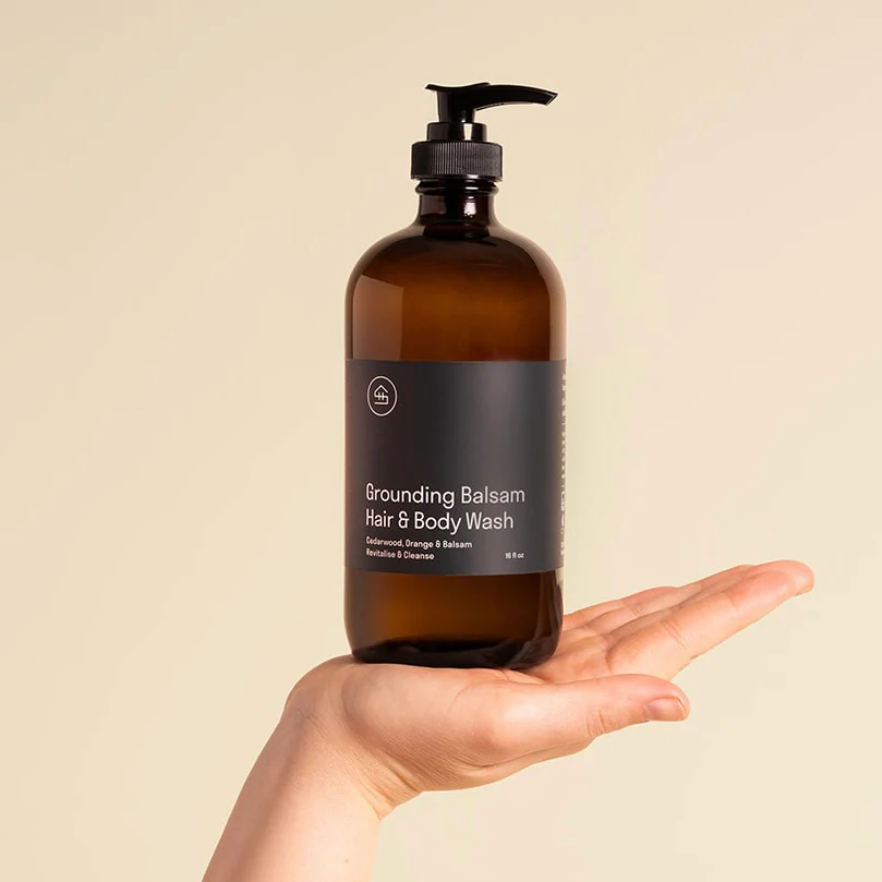 Wholesale Case || 16oz Grounding Balsam Hair & Body Wash || QTY 12