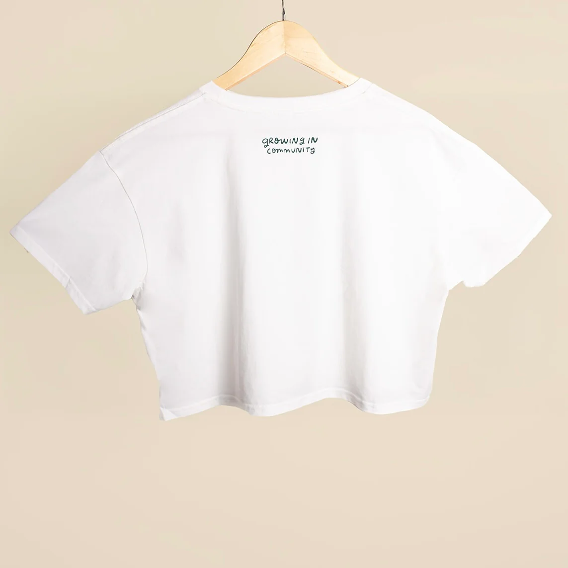 Wholesale || 'Growing in Community' Plant Crop Top - Image 2