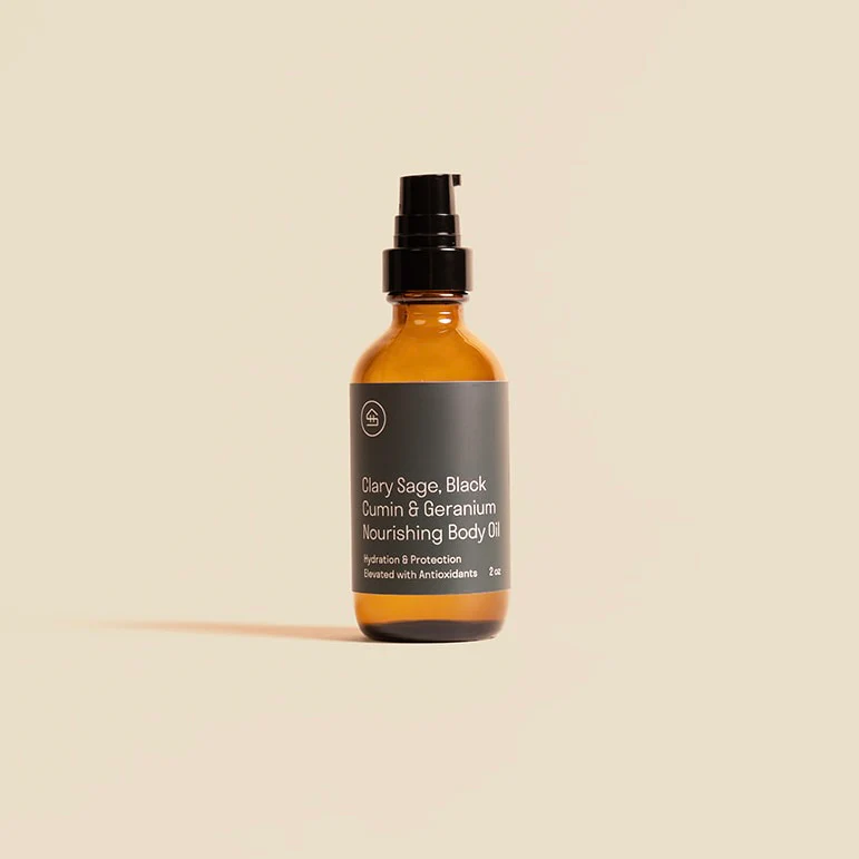 Clary Sage & Geranium Body Oil - Image 4