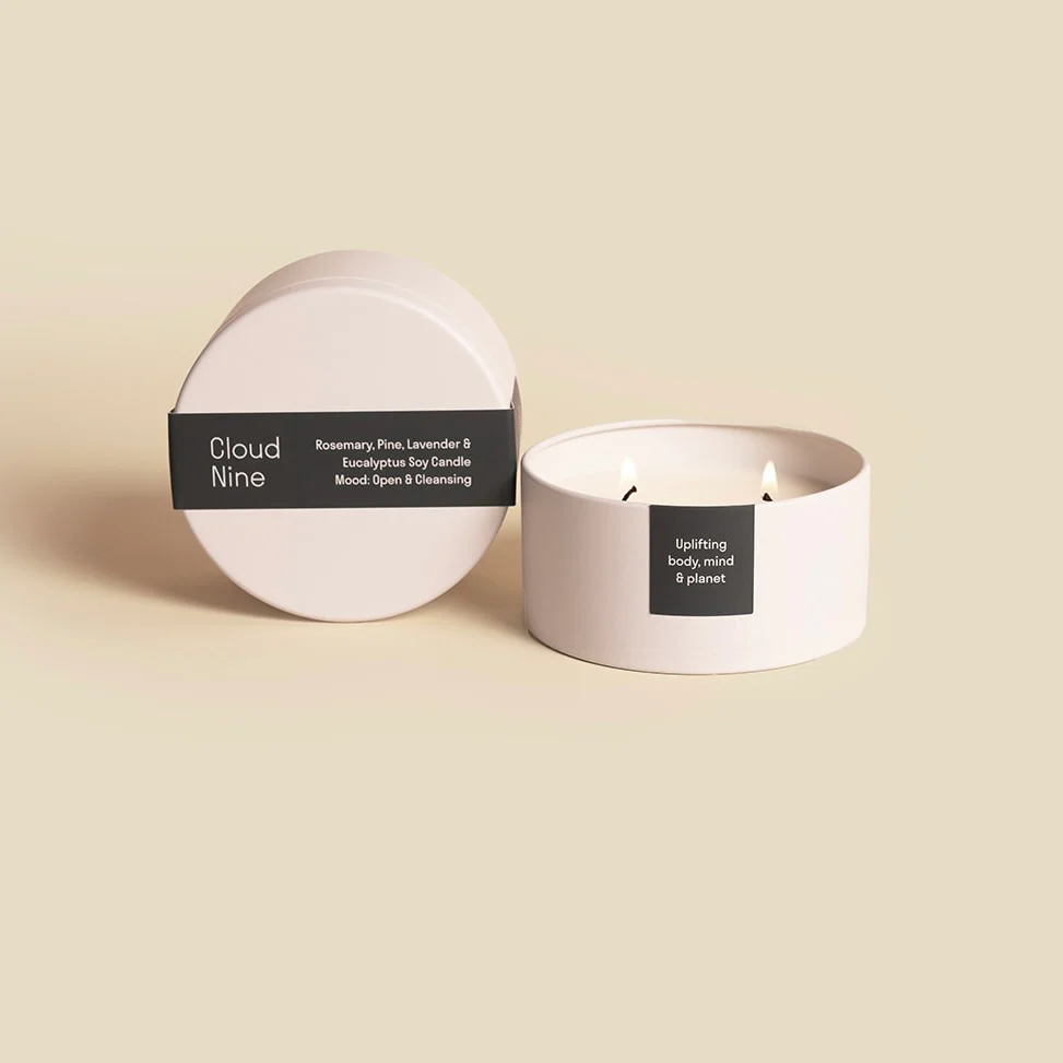 Cloud Nine Soy Wax Candle - Image 4