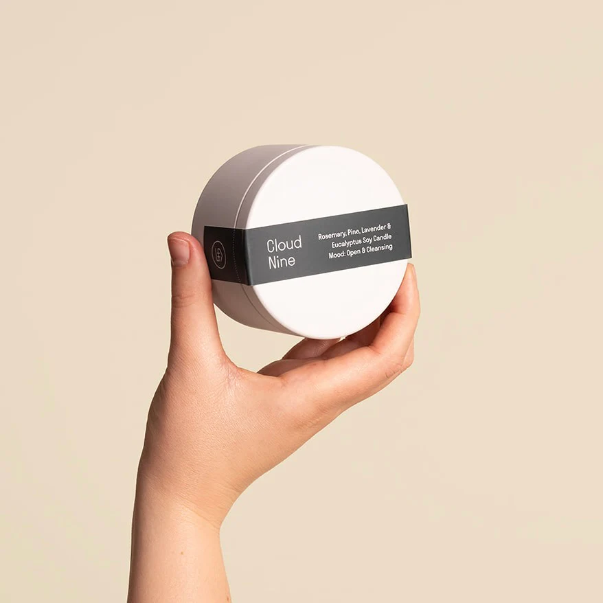 Cloud Nine Soy Wax Candle - Image 3